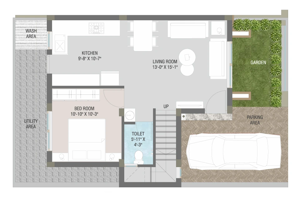 NL Greens Ground Floor Plan